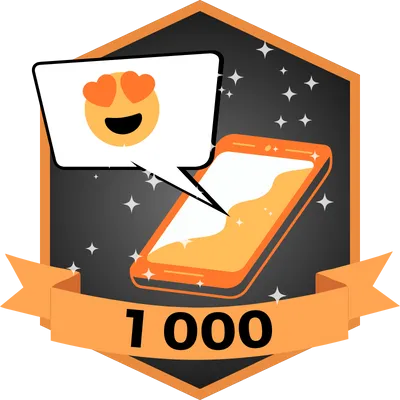 1,000 réactions