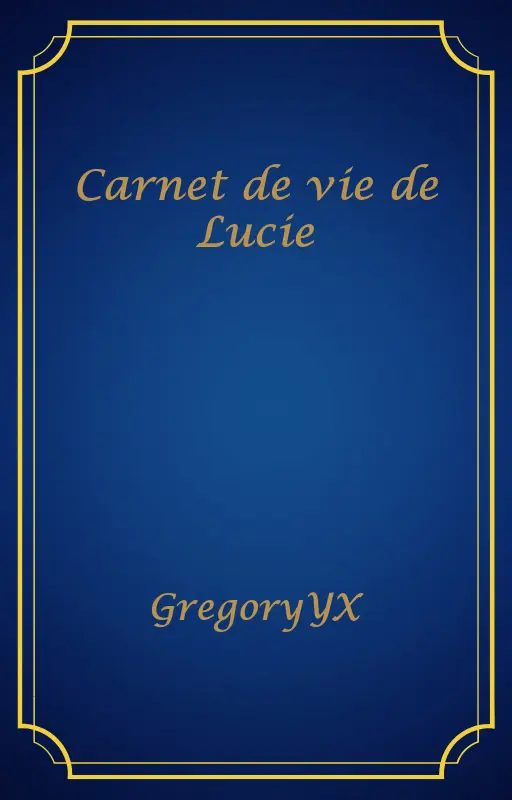 Carnet de vie de Lucie