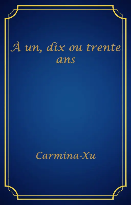 À un, dix ou trente ans