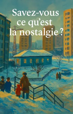 Savez-vous ce qu'est la nostalgie ?