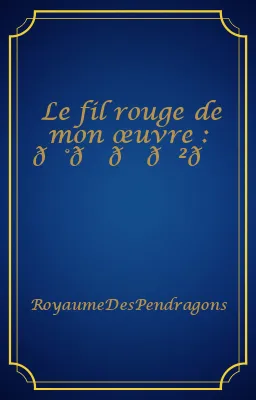 Le fil rouge de mon œuvre : 𝕰𝖒𝖗𝐲𝖘