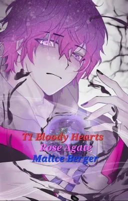 Bloody Hearts : Rose Agate (Pitch)