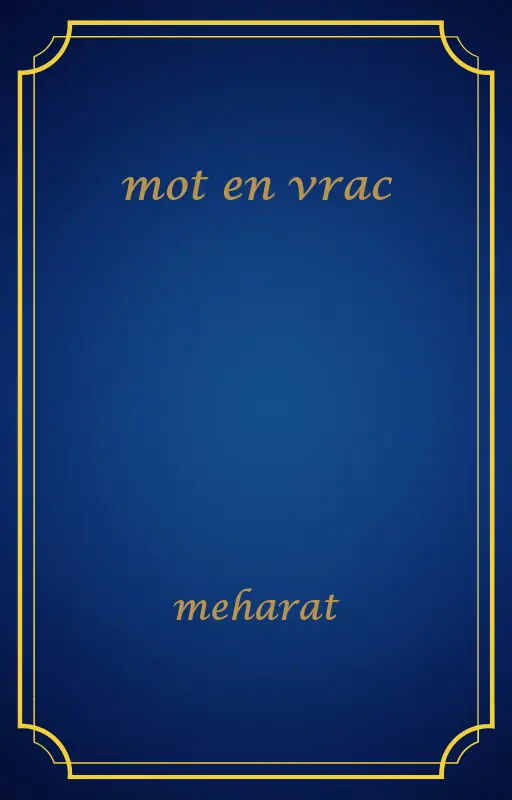 mot en vrac