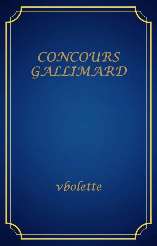 CONCOURS GALLIMARD