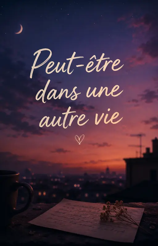 Peut-être dans une autre vie.