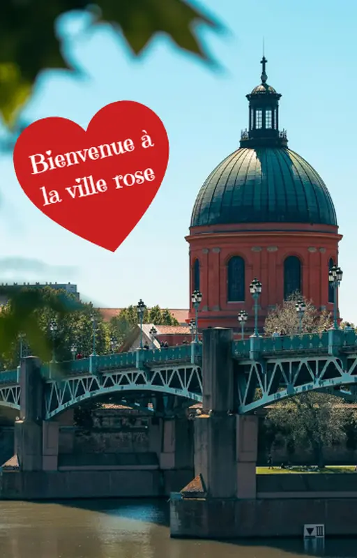 Bienvenue à la ville rose ...
