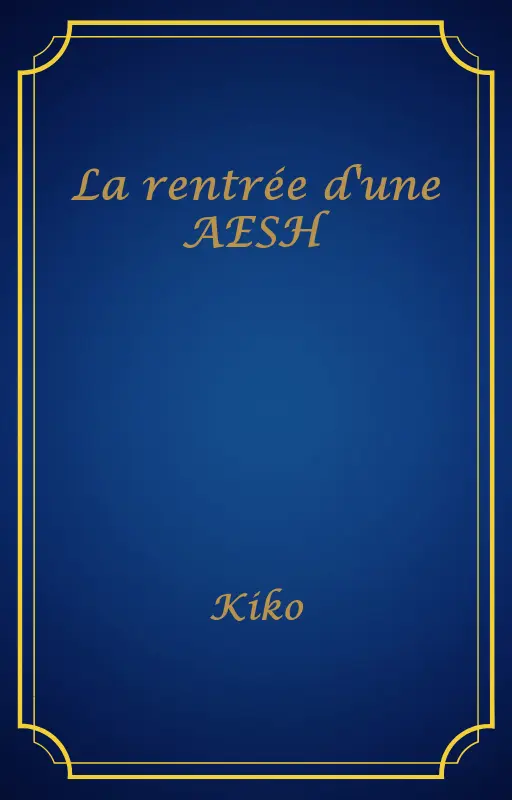 La rentrée d'une AESH